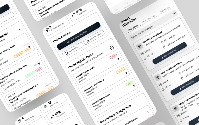 Checklists as controlled documents